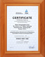 HIWIN Corporation, OHASA 18001 certificate from TUV Germany in 2002