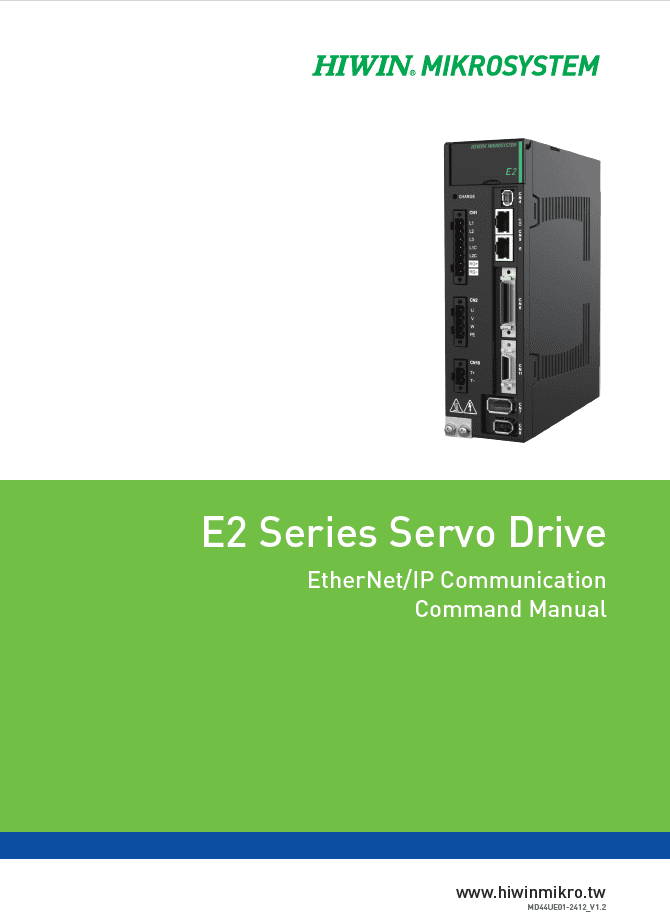 E2 EtherNet - IP Communicaton