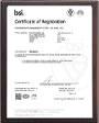 HIWIN Corporation, ISO 14001 certificate from SGS United Kingdom Ltd.